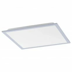 LED-Deckenleuchte - weiß-silber - Ø 45 cm