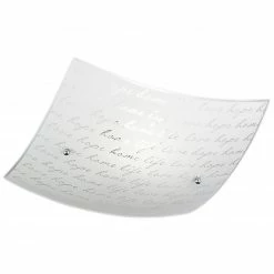 Deckenleuchte - Glas - 30x30 cm