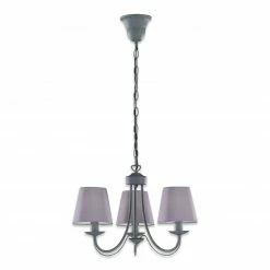 Pendelleuchte - grau - 3-flammig