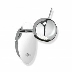 Wandstrahler - Chrom - Metall