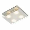 LED-Deckenleuchte - nickel-matt - 4-flammig