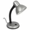 LAMPURA Schreibtischleuchte - silber-schwarz