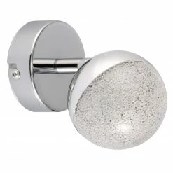 LAMPURA LED-Spot - Kristalloptik - Ø 8 cm