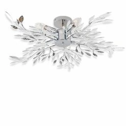 Deckenleuchte - chrom - Acryl - Ø 67 cm