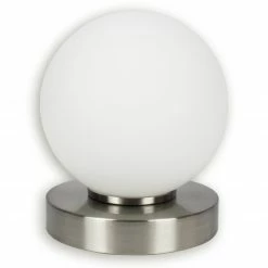 LAMPURA Touch-Tischlampe - weiß