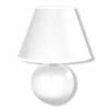 Tischleuchte - weiß - 23 cm