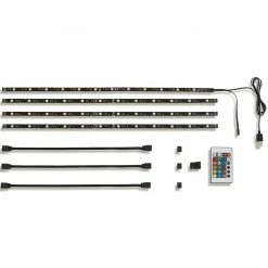 LAMPURA LED-RGB-TV-Beleuchtung - 4 Stripes - dimmbar