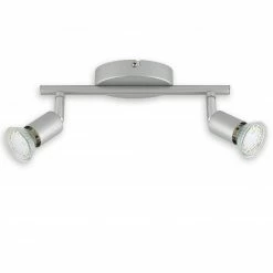 LED-Spotbalken - titan - 2-flammig - warmweiß