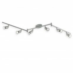 LED-Spotbalken - titan - 6-flammig - warmweiß