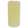 LED-Kerze - creme - mit Flackereffekt - 15 cm