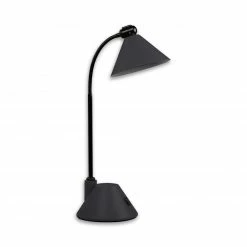 CleverPick LED-Schreibtischleuchte - schwarz - mit Flexarm