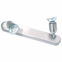 LED-Spotbalken - satin - 2-flammig