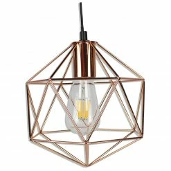 LAMPURA Pendelleuchte - bronzefarben - Metall