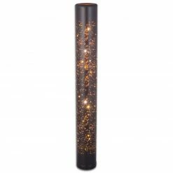 LAMPURA LED-Stehlampe - schwarz-gold - 103,5 cm hoch