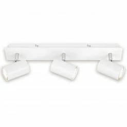 LAMPURA Deckenstrahler - weiß matt - 3-flammig