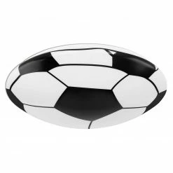 LED-Deckenleuchte - weiß-schwarz - 36 cm