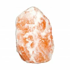 Tischlampe - Salzkristallstein - 16 cm