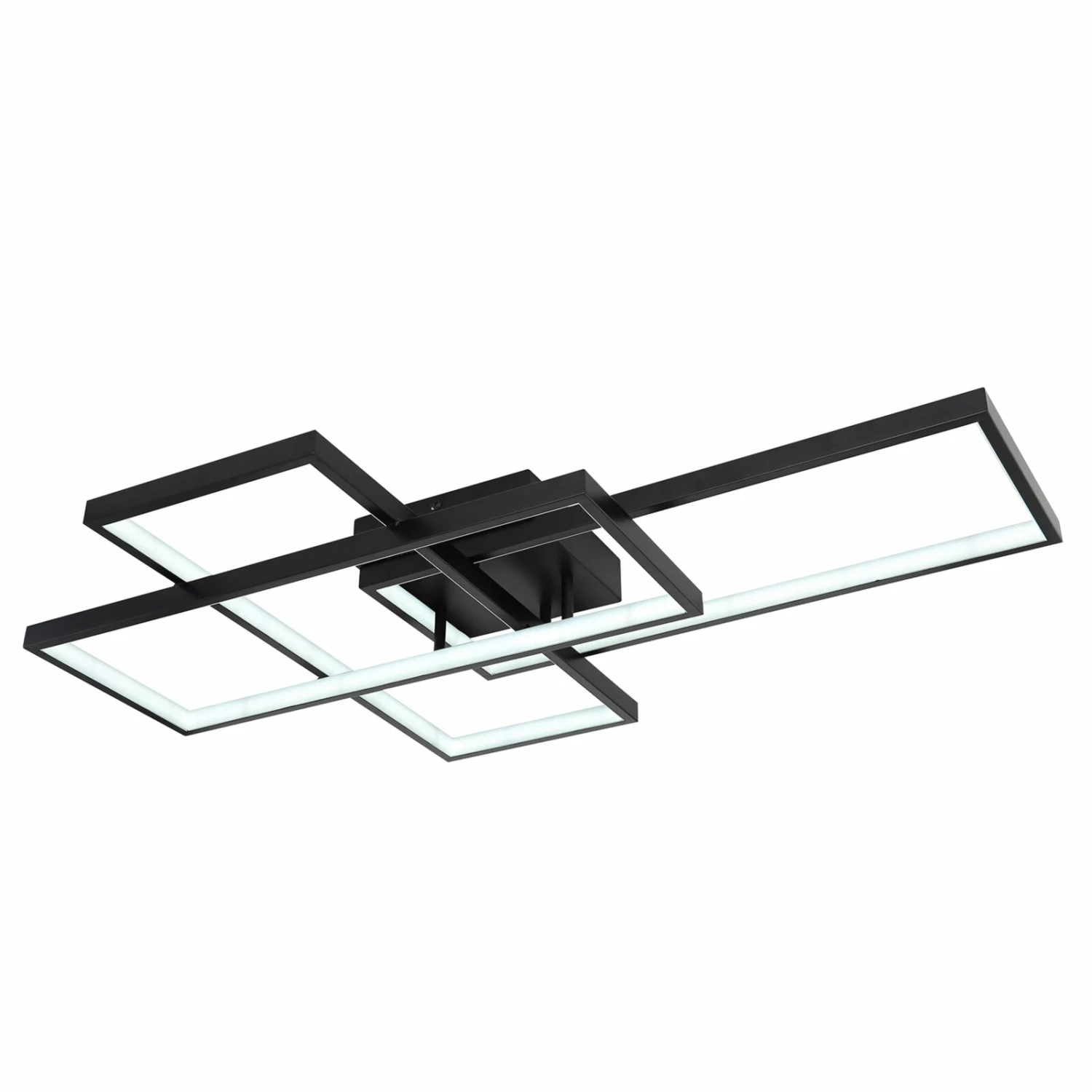 LED-Deckenleuchte - schwarz - dimmbar - SmartHome