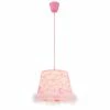 Kinder-Pendelleuchte - rosa - 120 cm