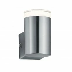 LED-Außenwandleuchte - Nickel matt