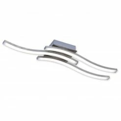 LED-Deckenlampe - Nickel matt - 3-flammig