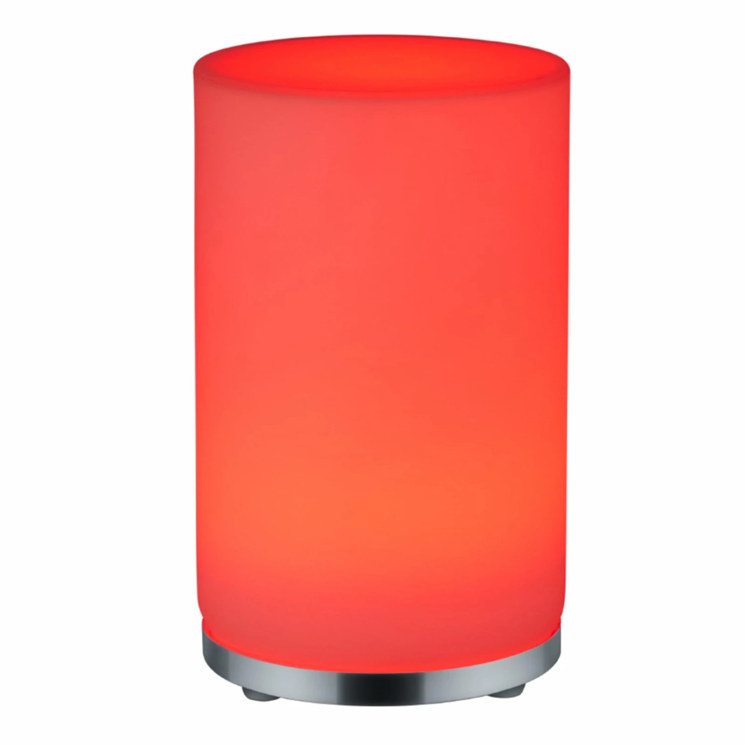 LED-RGB-Tischlampe - weiß - Glas – Bild 4