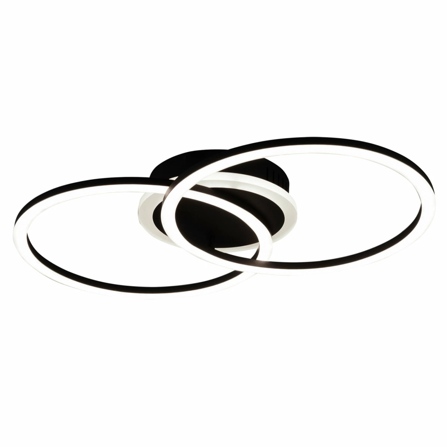 LED-Deckenlampe - schwarz matt - 50 cm – Bild 2