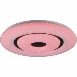 LED-RGBW-Deckenleuchte - weiß-schwarz - Ø 50 cm