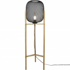 Stehleuchte - schwarz - 1-flammig