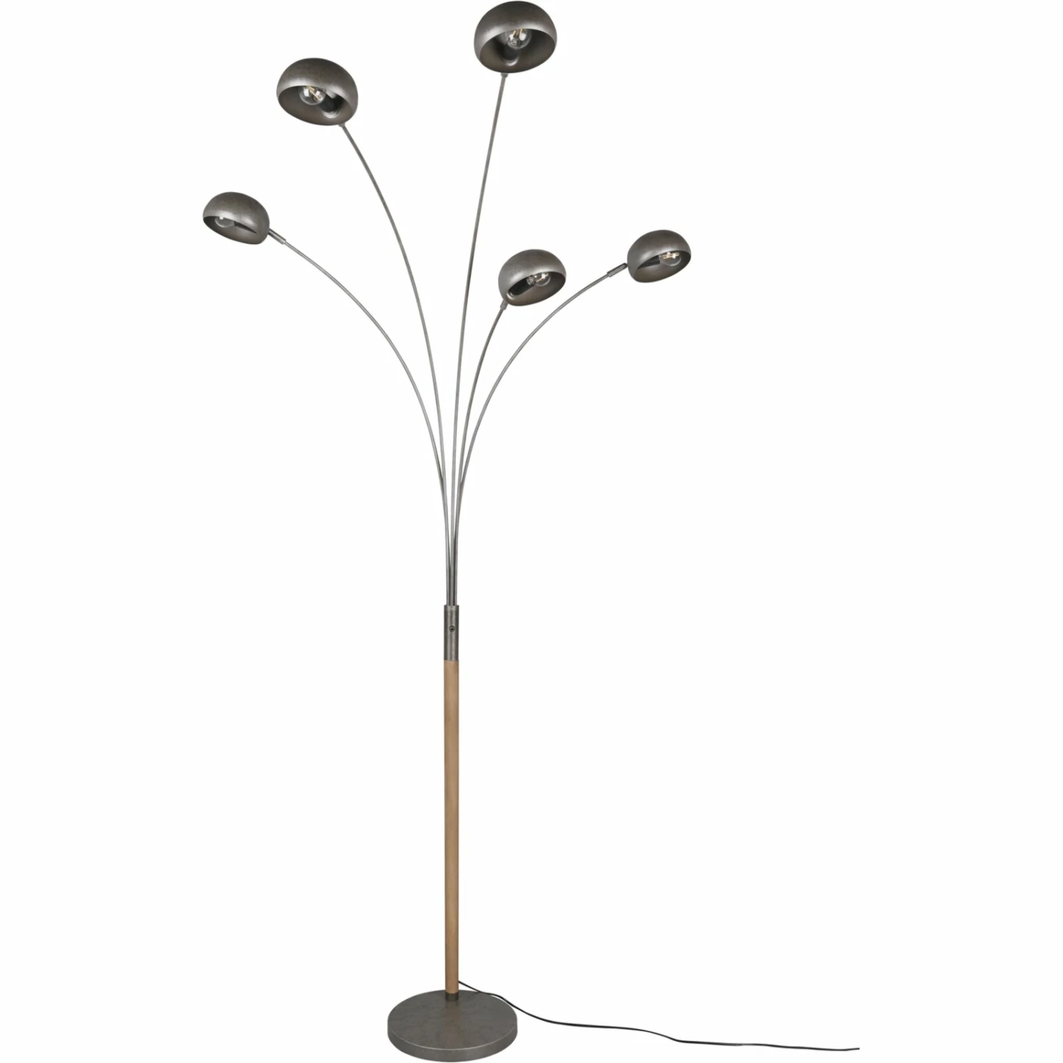 Stehleuchte - Nickel antik - 5-flammig – Bild 6