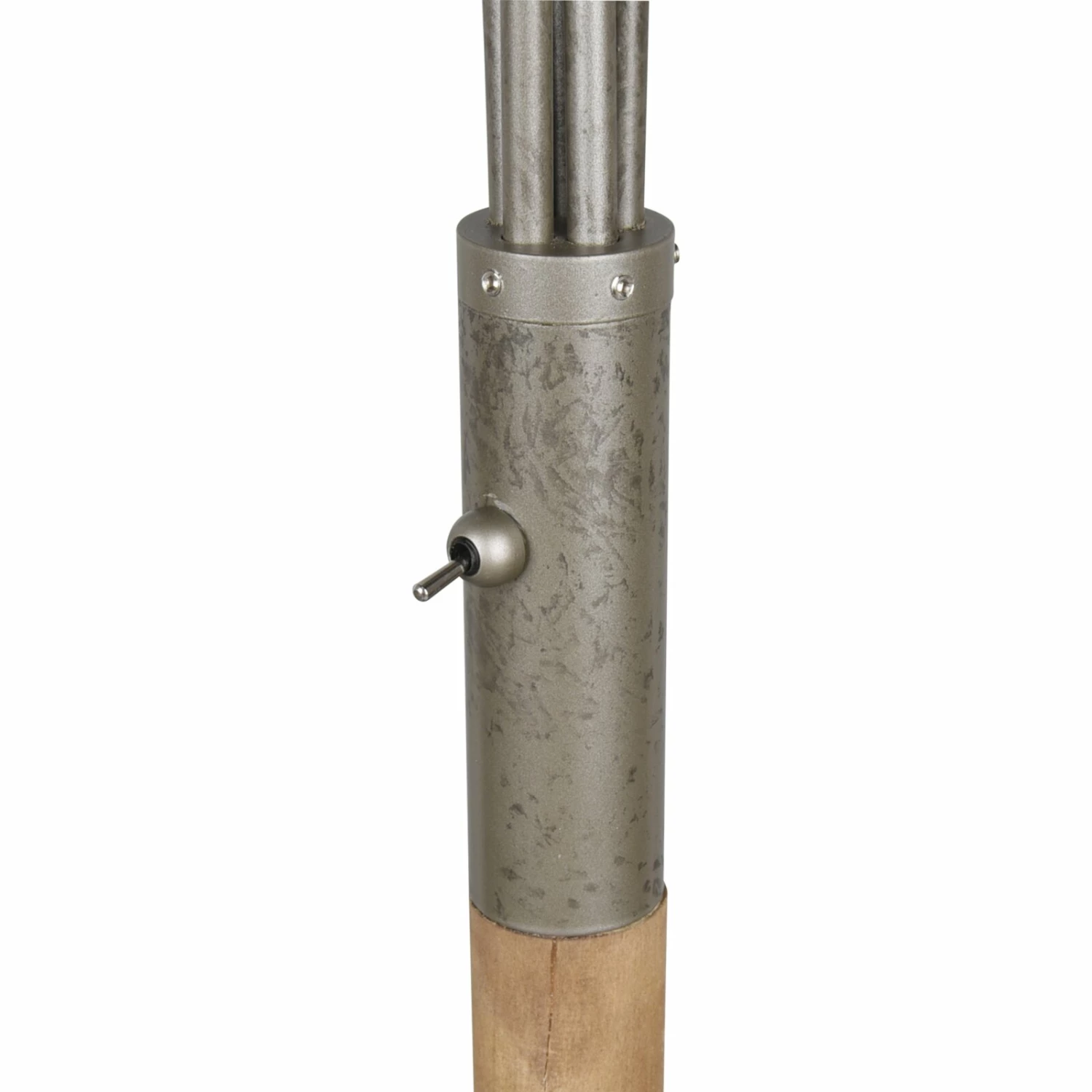 Stehleuchte - Nickel antik - 5-flammig – Bild 9