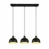 Pendelleuchte - schwarz - Industrial Style - 3-flammig