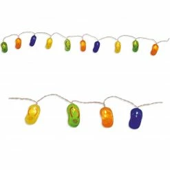 LED-Lichterkette - bunt - 10 Leuchten