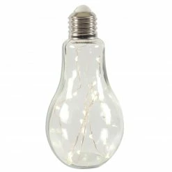 LED-Partylampe - transparent - Glas