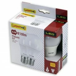 2er-Pack LED-Leuchtmittel - E27 - warmweiß