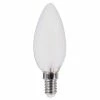 LED-Leuchtmittel Filament Kerze - E14 - 4 Watt - warmweiß