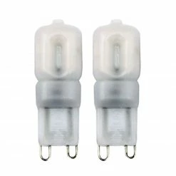 LED-Stiftsockellampe 2er-Pack - G9