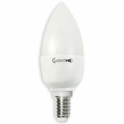 LED-Leuchtmittel - Kerze - matt - E14 - 5,5 W - warmweiß