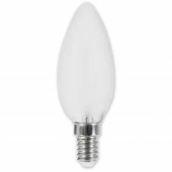 LED-Leuchtmittel - Kerze Filament matt - E14 - 4 Watt