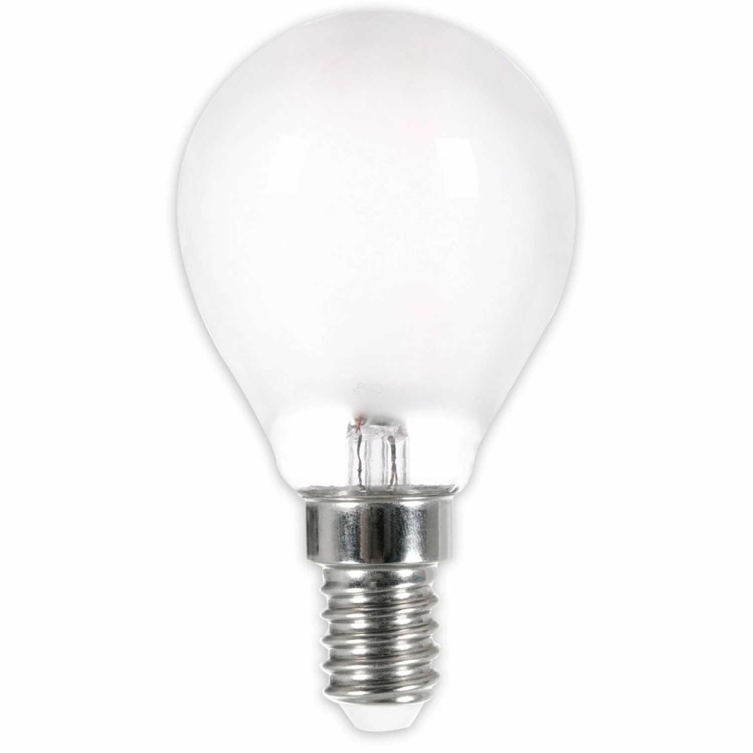 LED-Leuchtmittel - Tropfen Filament matt - E14 - 2 Watt