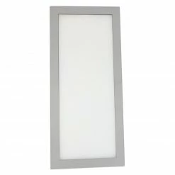 LED-Unterbauleuchte - silber - 23x10 cm - kaltweiß