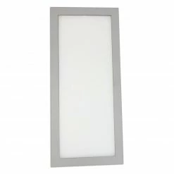 LED-Unterbauleuchte - silber - 23x10 cm - warmweiß