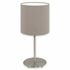 Tischlampe - taupe - 27,5 cm