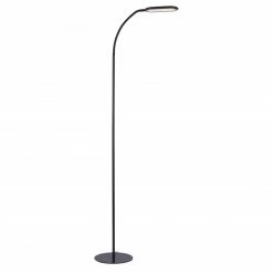 LED-Stehleuchte - schwarz - dimmbar