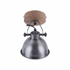 Retro-Spot - grau - 1-flammig - schwenkbar