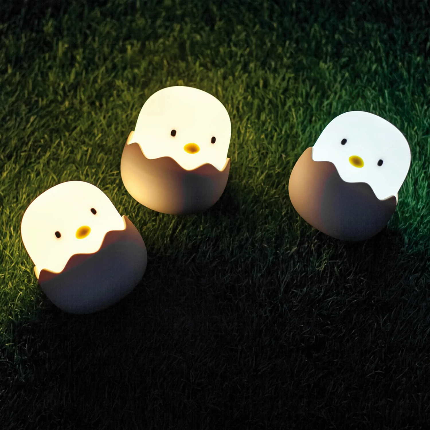 LED-Touch-Nachtlicht - creme-beige - dimmbar – Bild 4