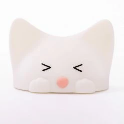 LED-Touch-Nachtlicht - weiß - Katze - dimmbar