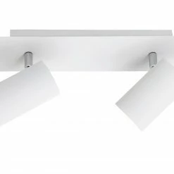 Deckenstrahler - weiß - Metall - 2-flammig