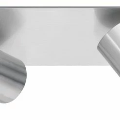 Deckenstrahler - Nickel matt - 2-flammig