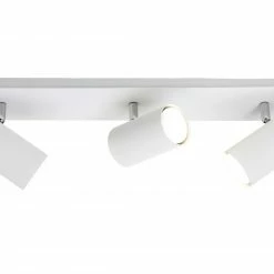 Deckenstrahler - weiß - Metall - 3-flammig